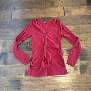 Old navy maternity Henley